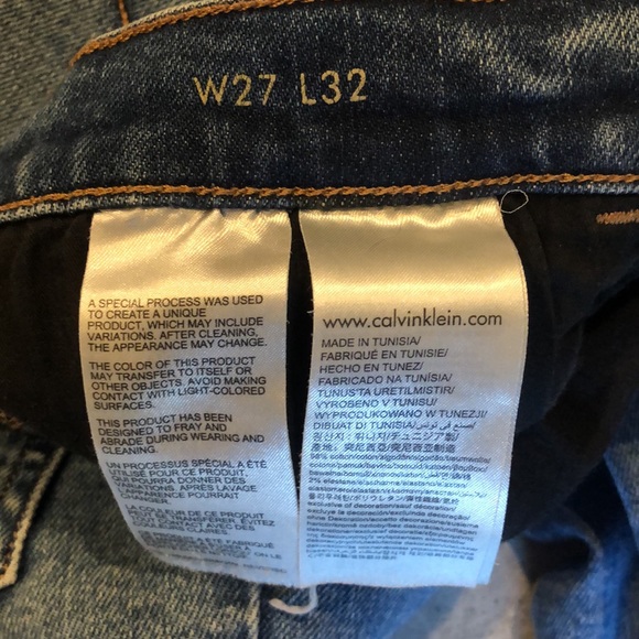 Calvin Klein skinny high rise size27 - Picture 8 of 10